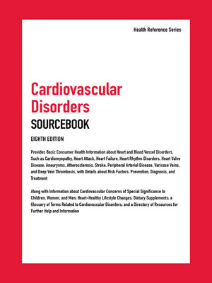 cover image of Cardiovascular Disorders Sourcebook